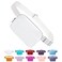 Tapp Collections Unisex Mini Crossbody Belt Bag with Adjustable Strap Small Waist Pouch for Workout Running Traveling Hiking White 8 x 2 x 5
