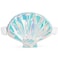 TINYAT Seashell Fanny Pack for Women Waterproof Waist Pack Cute Belt Bag with Adjustable Strap for Outdoor Party TravelT1956