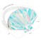 TINYAT Seashell Fanny Pack for Women Waterproof Waist Pack Cute Belt Bag with Adjustable Strap for Outdoor Party TravelT1956