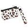 allydrew Neoprene Mini Wristlet WalletCredit Card ID Holder with Lanyard Leopard