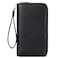 CLUCI Womens Large PU Leather Wristlet Wallet Purse with RFID Blocking Zip Around Card Holder Ladies Travel Clutch