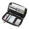 CLUCI Womens Large PU Leather Wristlet Wallet Purse with RFID Blocking Zip Around Card Holder Ladies Travel Clutch
