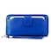 Heaye Women Wristlet Wallet with Cell Phone Holder Zip Around Wallet Blue