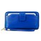 Heaye Women Wristlet Wallet with Cell Phone Holder Zip Around Wallet Blue