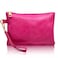 K.E.J. Hot Pink Small Wristlet Clutch Purse for Women Zipper Closure Perfect for Ladies Gifts