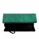 JNB Soft Faux Suede Color block Wristlet Emerald Large