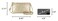 ZOOEASS Triple Zip Small Crossbody Bag Lightweight Purses Vegan Leather Wristlet Clutch Includes Adjustable Shoulder Gold