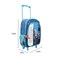 Bioworld Disneys Stitch 16 Rolling Travel Backpack With Wheels And A Keychain