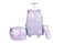 kingdisen Purple Kids Rolling Backpacks for Girls 812 STARS PURPLE