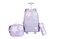 kingdisen Purple Kids Rolling Backpacks for Girls 812 STARS PURPLE