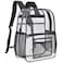 USPECLARE Clear Backpack for Stadium Approved 12612 Water proof Clear Bag for Stadium Events and Concert Work Sport Event