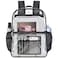 USPECLARE Clear Backpack for Stadium Approved 12612 Water proof Clear Bag for Stadium Events and Concert Work Sport Event