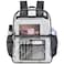 USPECLARE Clear Backpack for Stadium Approved 12612 Water proof Clear Bag for Stadium Events and Concert Work Sport Event