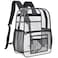 USPECLARE Clear Backpack for Stadium Approved 12612 Water proof Clear Bag for Stadium Events and Concert Work Sport Event