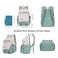 VIDOSCLA Teen Girls Backpack for School Colorblocking Sports Kids Backpack for Teens Middle School Students Bookbag