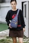 Aisijimo Small Sling Bag For Women Men Casual Crossbody Sling Backpack