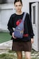 Aisijimo Small Sling Bag For Women Men Casual Crossbody Sling Backpack