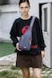 Aisijimo Small Sling Bag For Women Men Casual Crossbody Sling Backpack