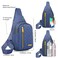 Aisijimo Small Sling Bag For Women Men Casual Crossbody Sling Backpack