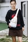 Aisijimo Small Sling Bag For Women Men Casual Crossbody Sling Backpack