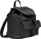 Cole Haan Womens Grand Series Nylon Flap Backpack Black Solid