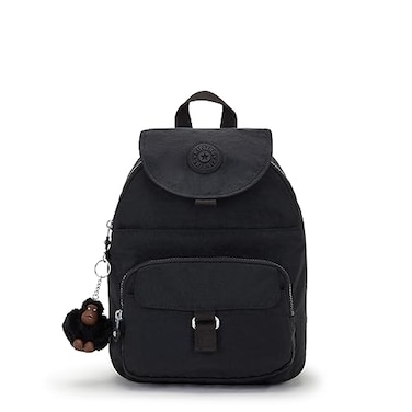 Kipling Womens Queenie Backpack Adjustable Backpack Straps Monkey Keychain Key Clasp Top Carry Handle