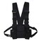 CZDLDNXS MultiPocket Chest Rig Bag Utility Vest Chest Bag for Men Hands Free Radio Front Pack Pouch Hip Hop Chest Pack Functional Tactical Harness for Women Running Exercise Hiking Camping