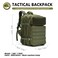 gracedon Tactical Backpack Military Molle Bag 3 Days Pack for men and Women Large Assault Rucksack 45L Green