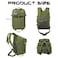 WOLT Military Tactical Backpack for Men 45L Molle Backpack 3 Day Assault Pack Bug Out Bag Heavy Duty Rucksack for Hiking GymArmy Green
