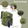 WOLT Military Tactical Backpack for Men 45L Molle Backpack 3 Day Assault Pack Bug Out Bag Heavy Duty Rucksack for Hiking GymArmy Green