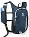 VPBAGE Foldable Small Hiking Backpack with 3 Strap Pockets Lightweight 300D Spillproof Daypack for Men Women Packable Small Travel Backpack with Chest Strap Trekking Pole Holder Durable Outdoor Bag