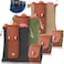 Elfzone Foraging Bag Outdoor Picking Fruit Bags Foldable Leather Belt Pouch with MultiPurpose Picking Bag for Camping Shells Treasures Travel Hiking