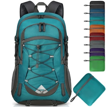 IGOLUMON Hiking Backpack 40L Packable Lightweight Camping Backpack Men Women Waterproof Hiking Daypack Outdoor Travel DaypackGreen