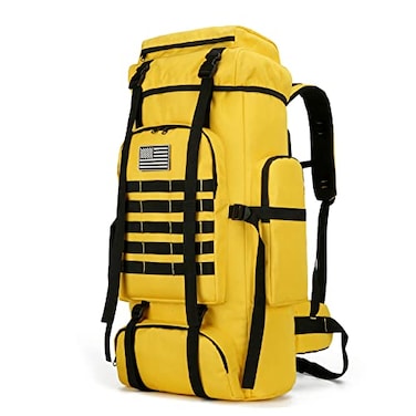 W WINTMING Hiking Backpack for Men 70L100L Camping Backpack Military Rucksack Molle 3 Days Assault Pack for Climbing