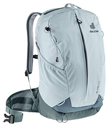Deuter AC Lite 21 SL Womens Lightweight Ergonomical Hiking Backpack Hydration Compatible Ventilated Back Rain Cover TinShale 21 L