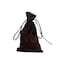 BLESSUME Medieval Pouch Drawstring Bag Renaissance Viking Costume Belt Pouch Waist Bag Brown