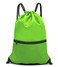 HOLYLUCK Drawstring Backpack Bag Sport Gym Sackpack green