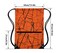 HOLYLUCK Drawstring Backpack Bag Sport Gym Sackpack metallicorange