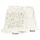 MOSITU Small Floral Drawstring Backpack Cute Flower Cotton Canvas Backpack for Women Gift Sport Gym Beach Travel