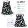 Ryushoyo Drawstring Backpack Gym String Bag Drawstring Sackpack Sport Cinch Bag For Womens Girls Mens Stars Black