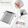 Sliverdew 10PCS Small Mesh Bags Drawstring Black Nylon Mesh Drawstring Bag Mini Mesh Pouch Bag Nylon Net Bags with Drawstrings Small Travel Stuff Bags Sacks 8 x 12 inch