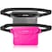 ECHTPower 2Pack Waterproof Pouch Bag Waterproof Fanny Pack Waterproof Dry Bag with Adjustable Waist Strap for Beach Swimming Kayaking Floating Boating