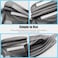 ECHTPower 2Pack Waterproof Pouch Bag Waterproof Fanny Pack Waterproof Dry Bag with Adjustable Waist Strap for Beach Swimming Kayaking Floating Boating