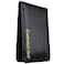 CRAFTSMAN GOLF Crocodile Pattern Golf Scorecard Holder and Yardage Book Cover Case Protector Black