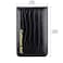 CRAFTSMAN GOLF Crocodile Pattern Golf Scorecard Holder and Yardage Book Cover Case Protector Black