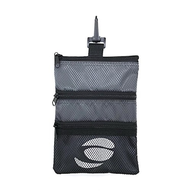 Orlimar Golf Detachable Accessory Valuables Pouch Sage Grey Golfing Accessories for Men and Women Tee Cell Phone Holder Golf Bag Organizer with Clip