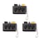 Qidie 3 Pcs Pocket Golf Club Brush Groove Cleaner