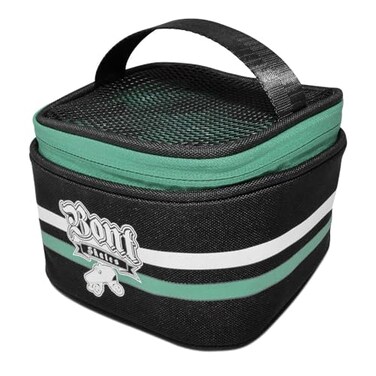 Bont Skates Quad Roller Skate Wheel Bag Holder Fits 8 Wheels BlackGreen