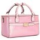 CRS Cross Rink Side Tote Ice Skating Accessory BagFigure Skating Roller Inline Skaters Dance CheerOrganizes Guards Water Bottle Phone Rink Side Tote Shimmer Pink