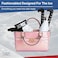 CRS Cross Rink Side Tote Ice Skating Accessory BagFigure Skating Roller Inline Skaters Dance CheerOrganizes Guards Water Bottle Phone Rink Side Tote Shimmer Pink
